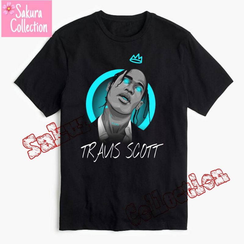 Kaos Baju TRAVIS SCOTT / t shirt band rap tee Jordan / vintage by h&amp;m oversize lokal / hitam pria kaus wanita TERLARIS best seller murah termurah 5