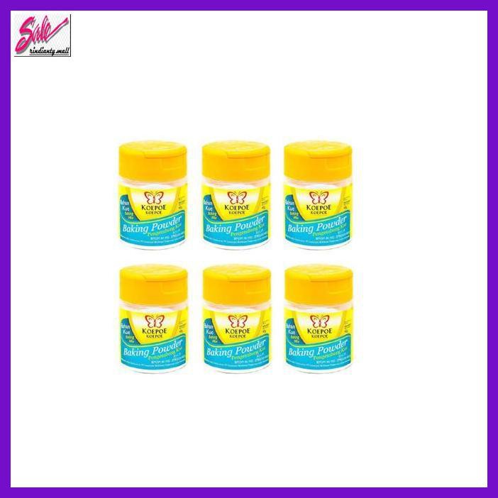 

DERPOWBAKING- BAKING POWDER KOEPOE KOEPOE 1 PAK ISI 12 @45 G -ASLIII.