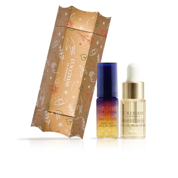 LOCCITANE L'OCCITANE Premium Duo Cracker Serum Wajah Gift Pack set