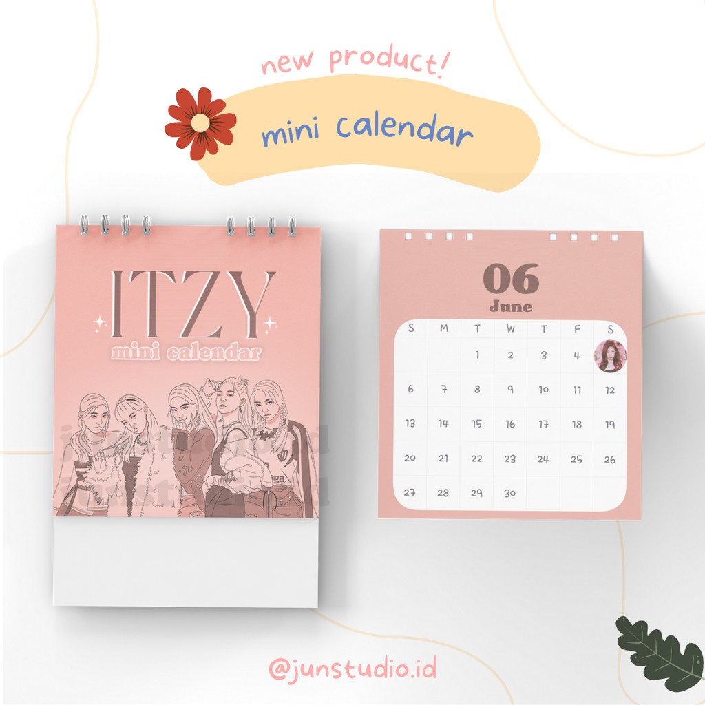 ITZY Mini Calendar 2021 2022 Guess Who Yeji Lia Ryujin Chaeryeong Yuna MIDZY Kalender Mafia