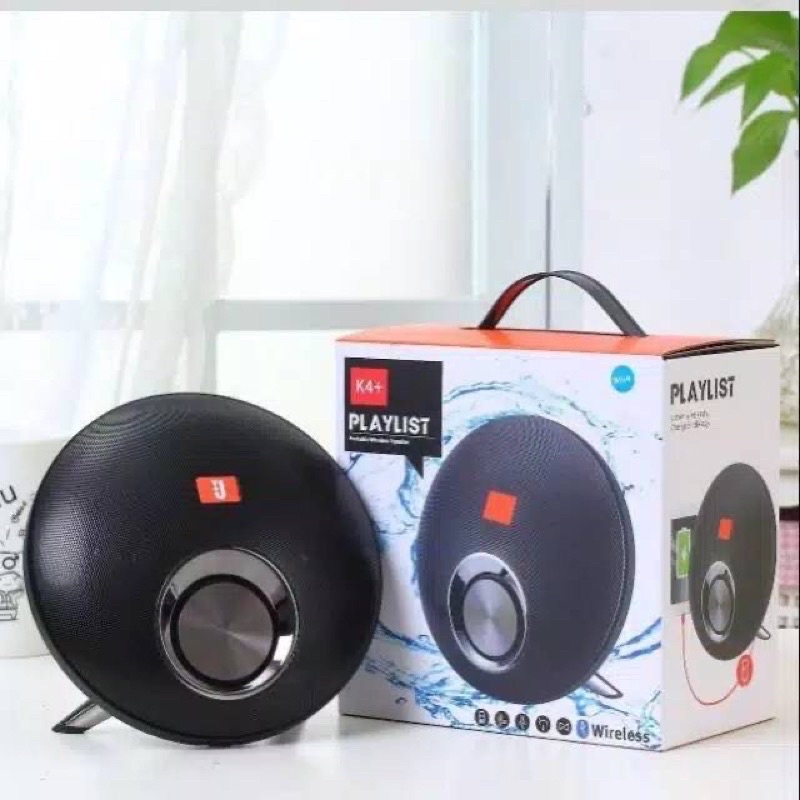 SPEAKER BLUETOOTH K4+ WIRELESS SPEAKER K4 PLUS SURROUNDED BASS PORTABLE SPEAKER - MURAH BANGET