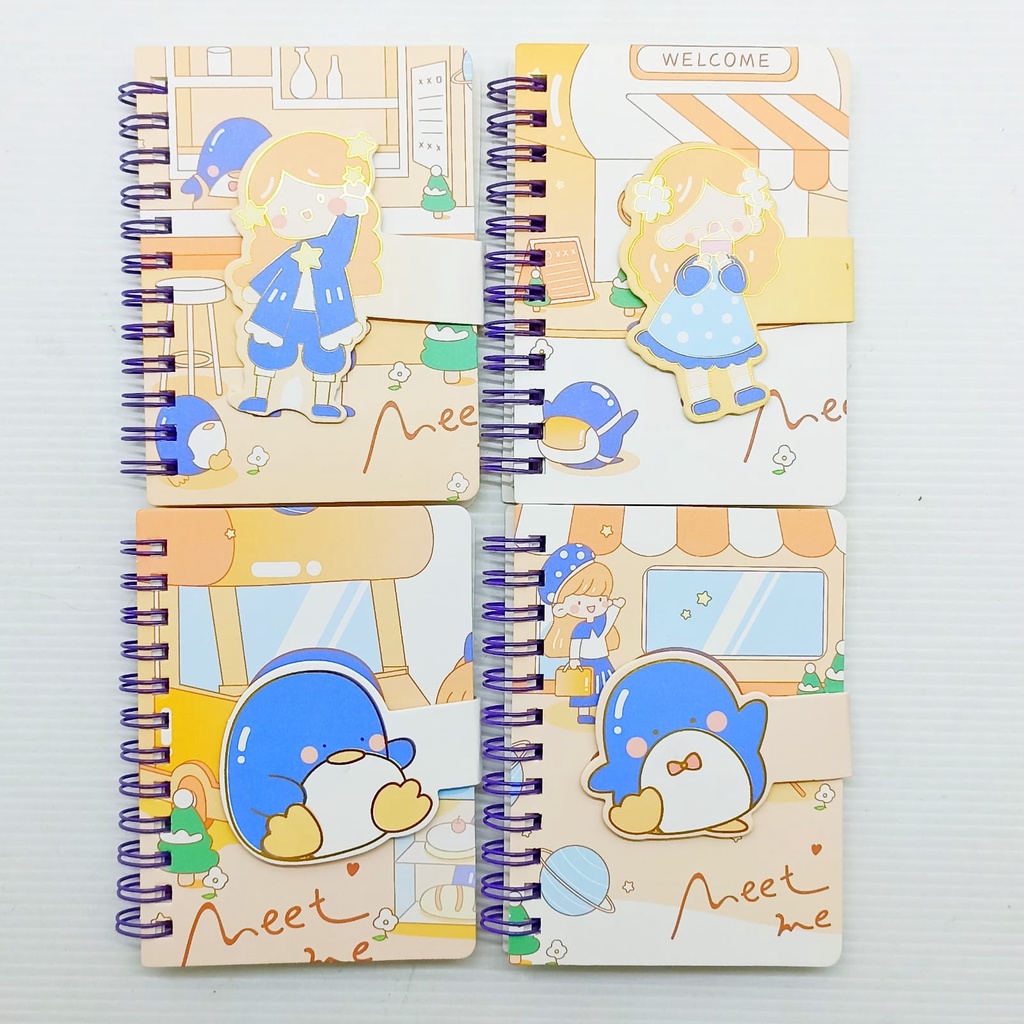 Note Book Note Karakter Cute A Notebook