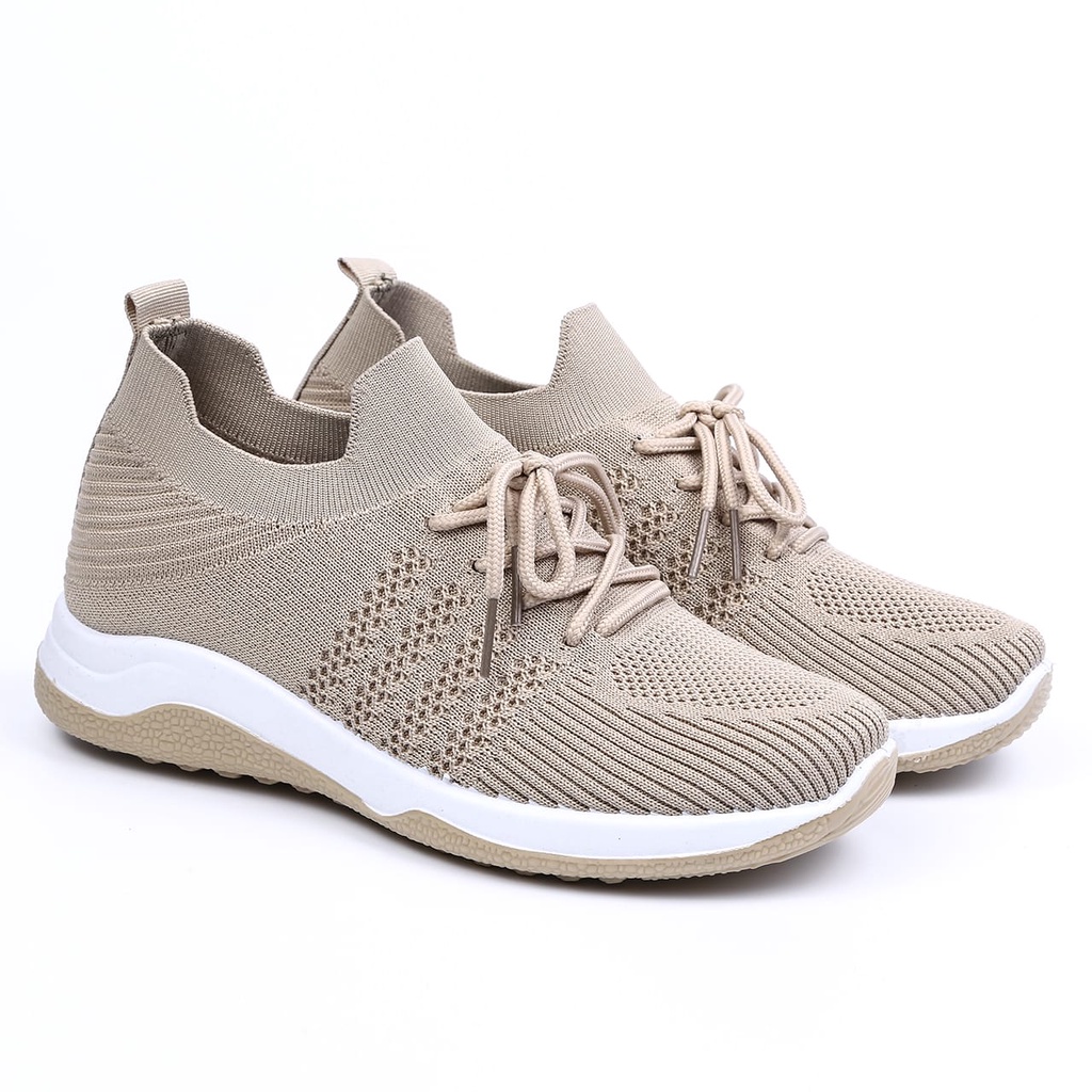 Sneakers Wanita Sport Shoes Canvas Cewek Sepatu Olahraga - A2026