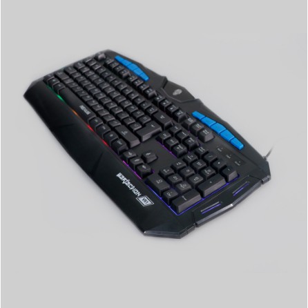 Keyboard Mouse Gaming Rexus Warfaction Vr1 Backlight 1