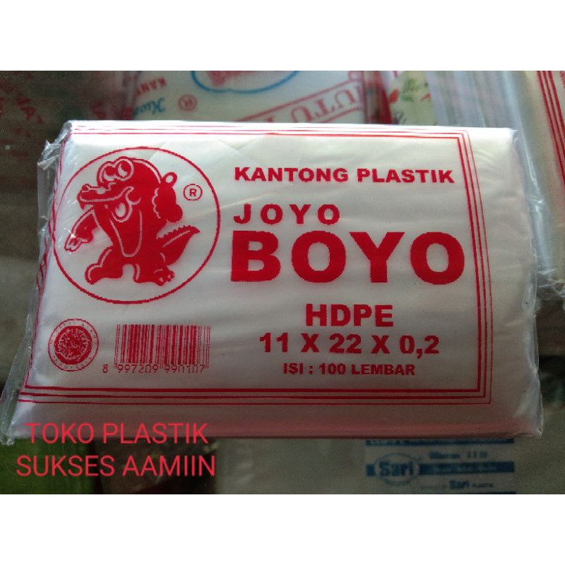 Plastik Joyo Boyo 1 2 Kg Ukuran 11x22 Tebal 0 2 Plastik Buram Tebal 0 2 Shopee Indonesia