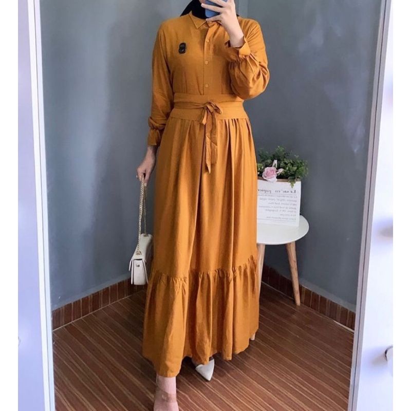 GAMIS RAYON / GAMIS POLOS KERAH/GAMIS REMPEL / GAMIS SUSUN