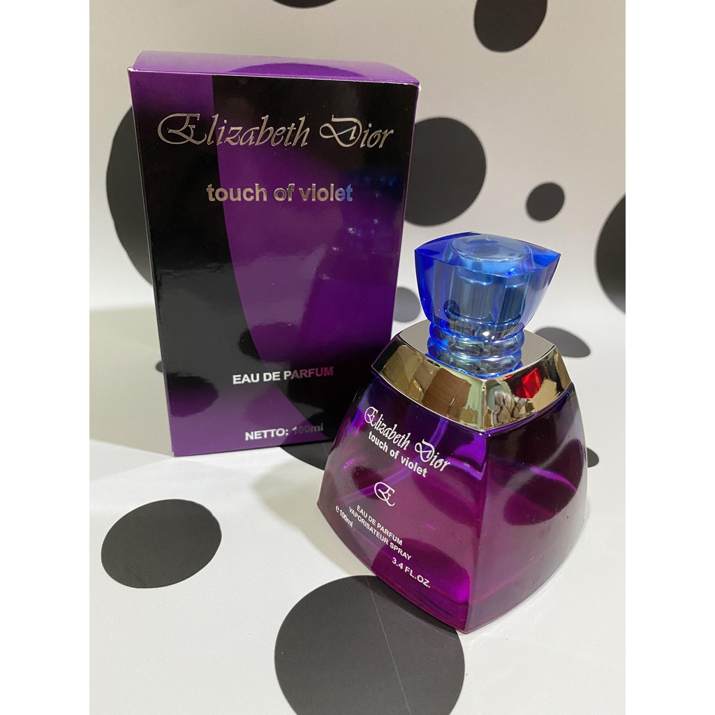 Parfum Elizabeth Dior Violet 100ML EAU DE Parfum BPOM Original