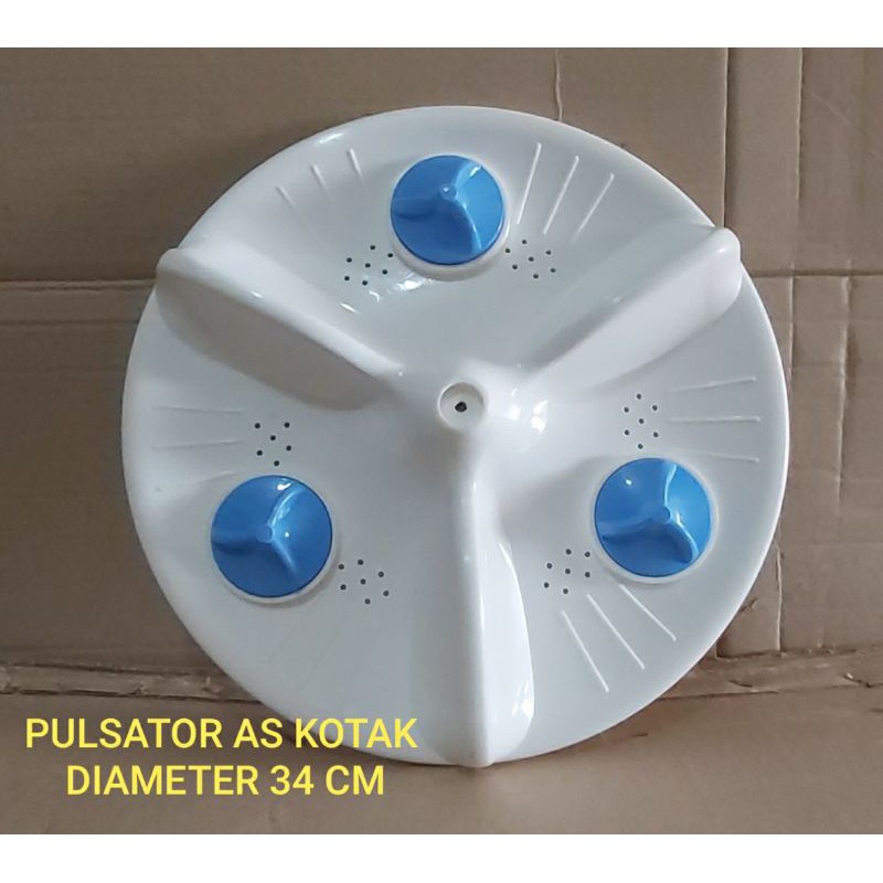 Pulsator mesin cuci Sanken Diameter 34cm As kotak