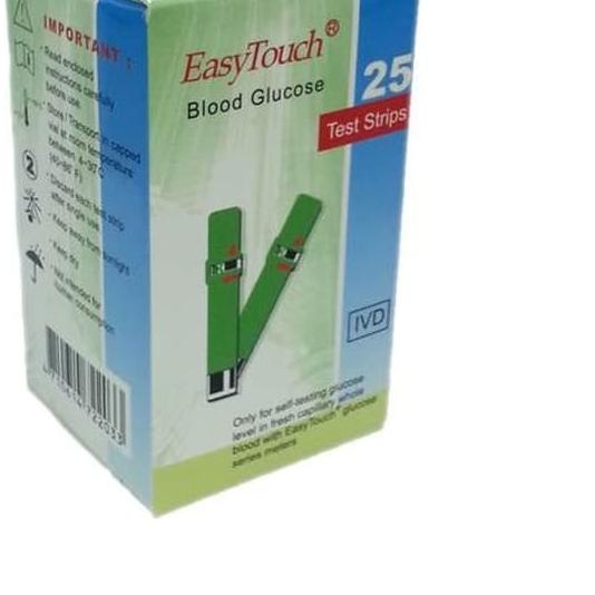 ✸ - Easy Touch Gula / Easytouch Glucose Test Strip 25 ➳