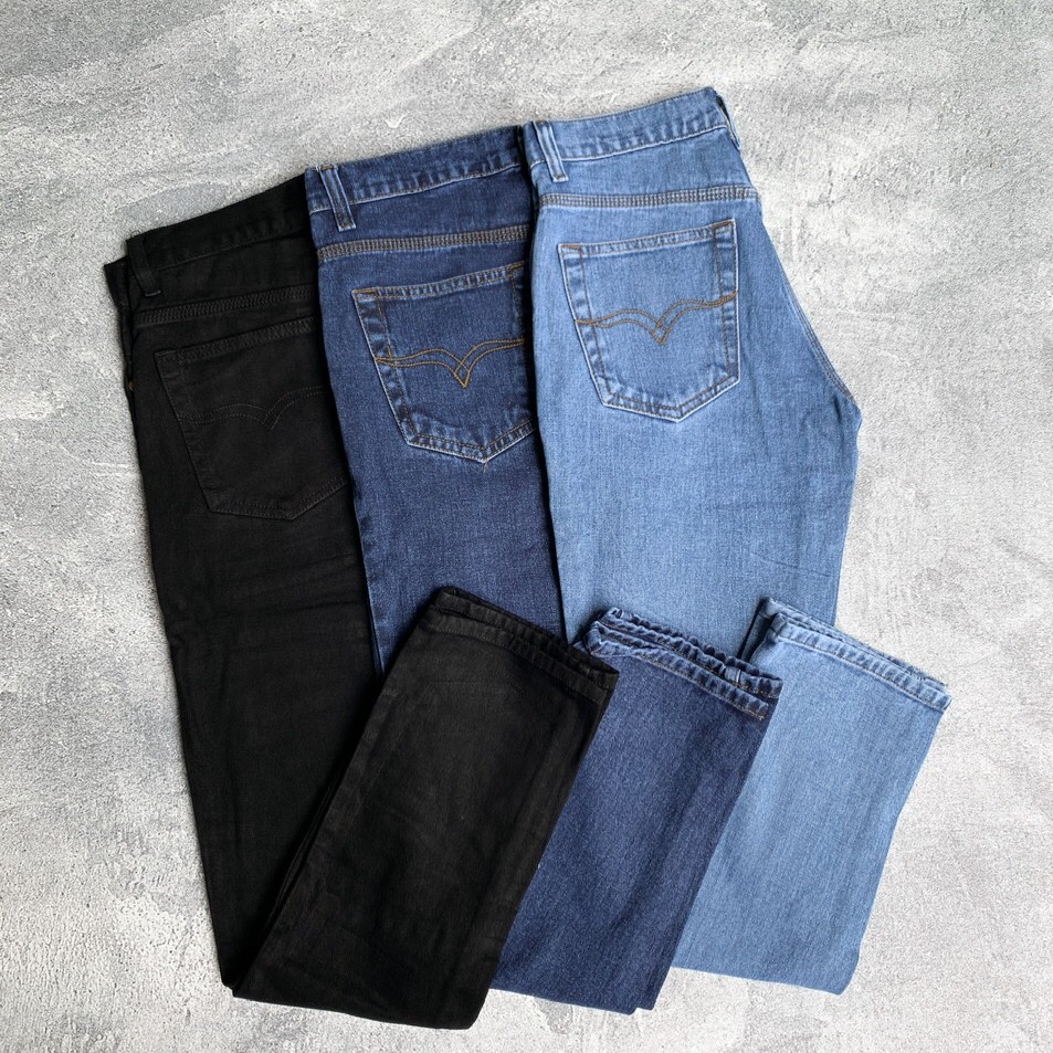 CELANA PANJANG JEANS PRIA / LONGPANT JEANS NON-STRETCH