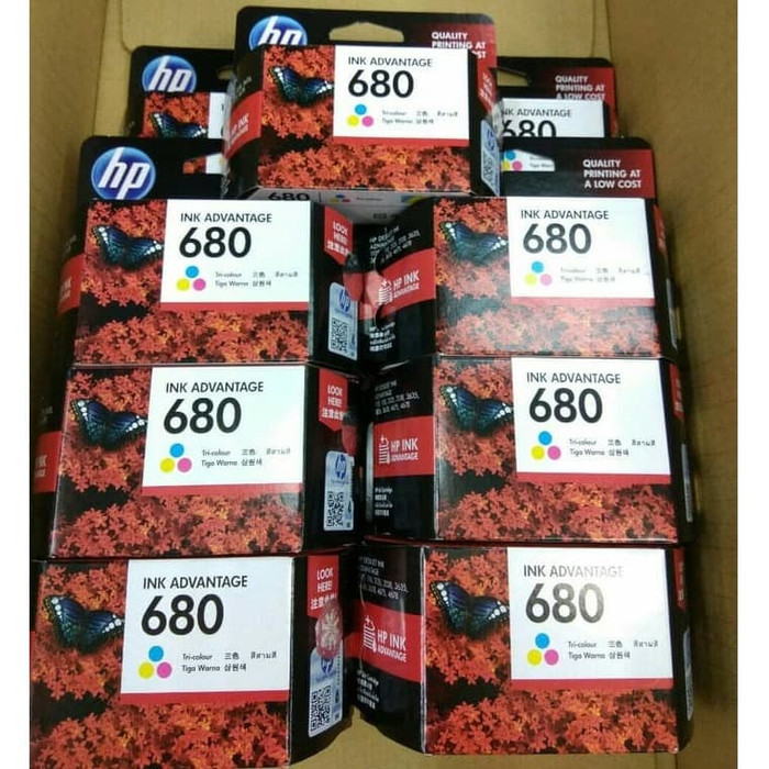 

tyha501s Paket Murah Tinta Hp 680 Black+Colour Original E57Dtgfe