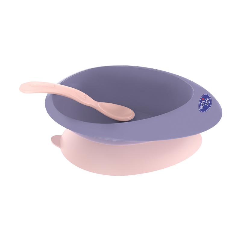 Baby Safe Suction Bowl with Spoon B354 Mangkok Makan Anak Anti Geser