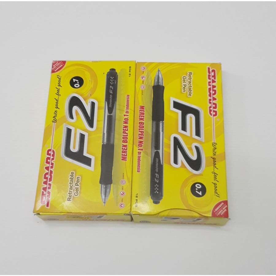 

PULPEN STANDARD GEL F-2 | BALLPOINT | PEN | ATK