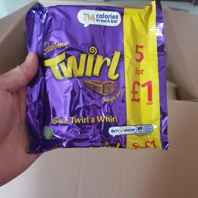 

PROMO CADBURY TWIRL 5PACK MAKANAN & MINUMAN