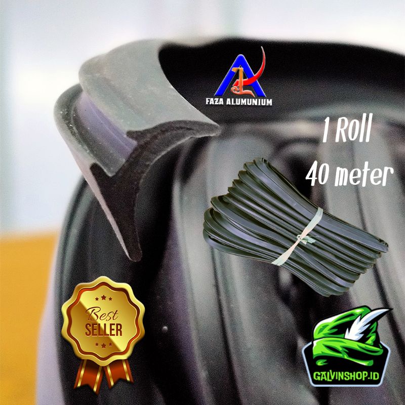 Karet C type 078/ Karet Kaca /1meter