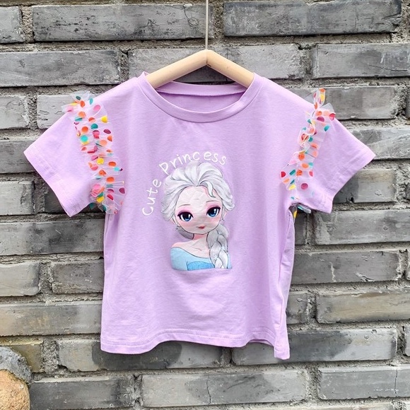 Kaos lengan pendek princess | Tee Princess