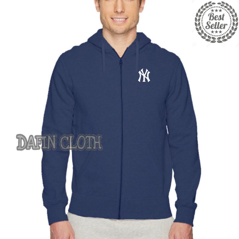 Hoodie Zipper Sweater New York Yankess