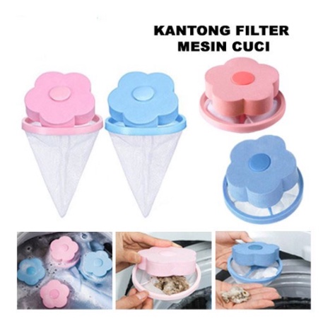 SARINGAN MESIN CUCI LAUNDRY FILTER BAG BUNGA