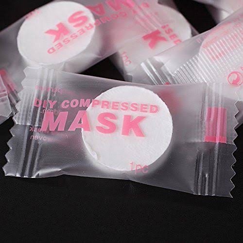 1pcs Compressed Sheet Mask - Masker Wajah Kompress Bentuk Tablet