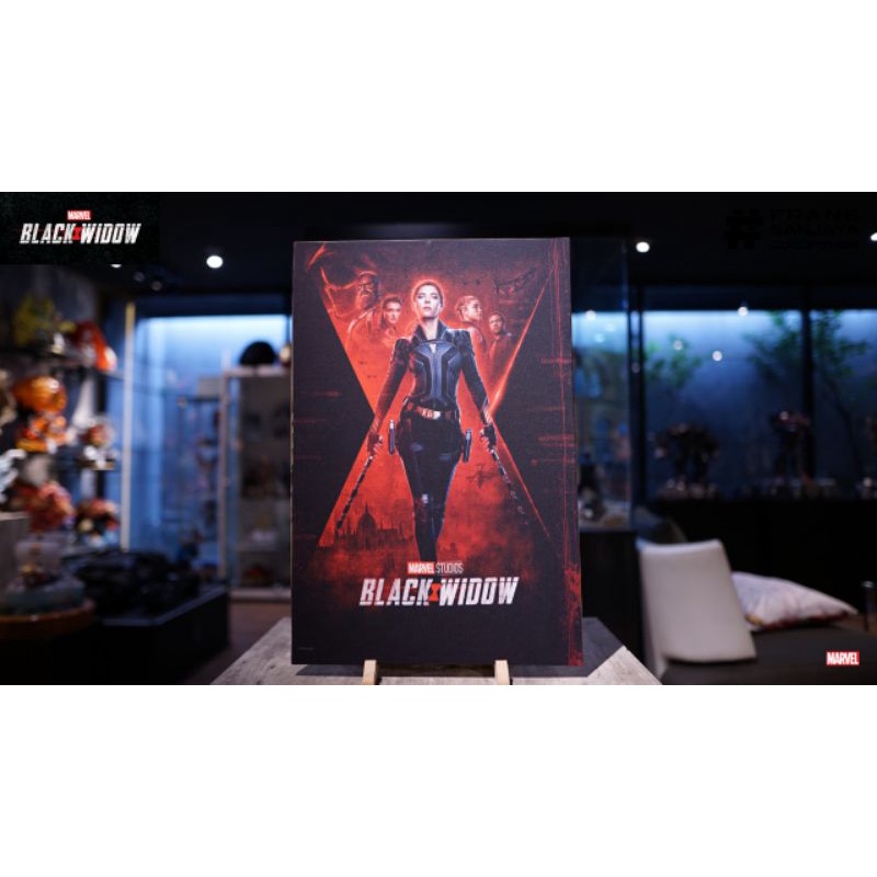 

SPANRAM CANVAS FIGURA BLACK WIDOW UKURAN A3 OFFICIAL MARVEL STUDIOS