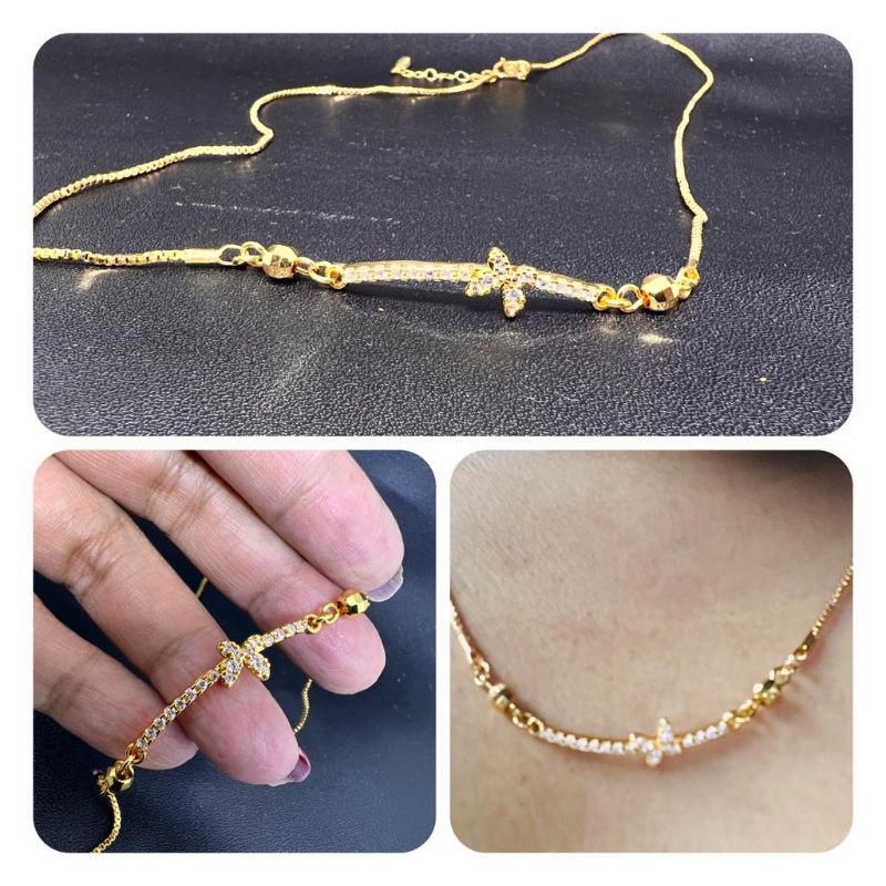Kalung Lapis Emas 18k