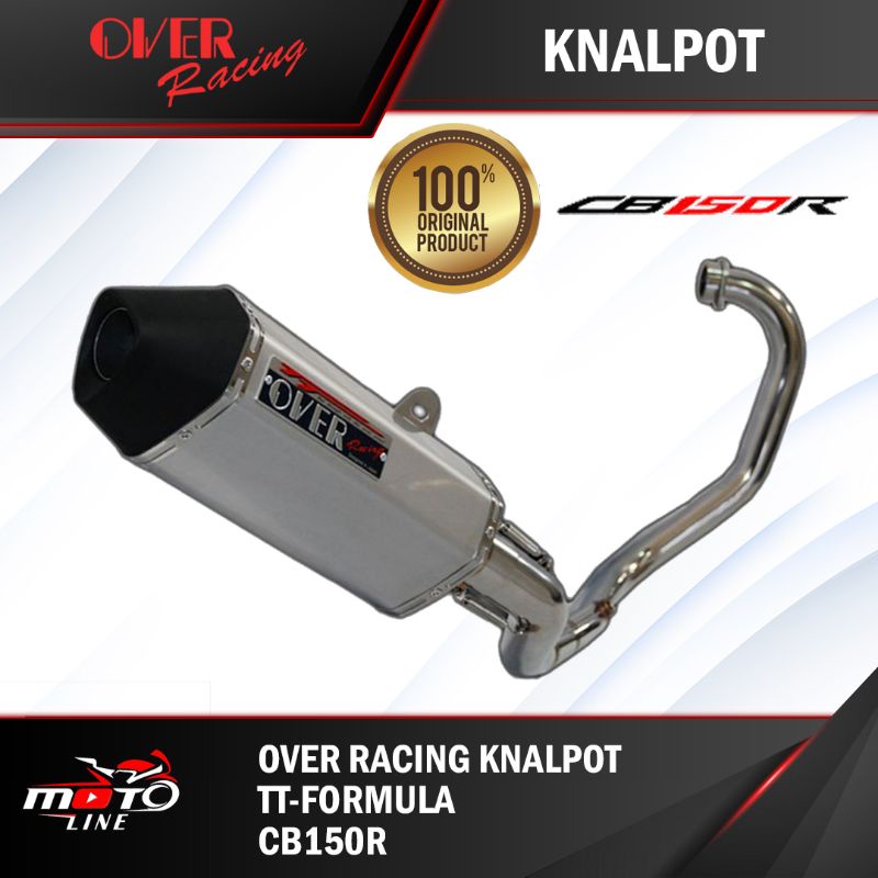Knalpot Kenalpot OVER RACING TT-Formula (SS) CB150R