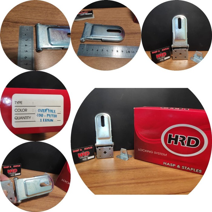 Overvall HRD 400 Kunci Pengait Pintu Opervall 4 Inch Lock Plate 1 pc