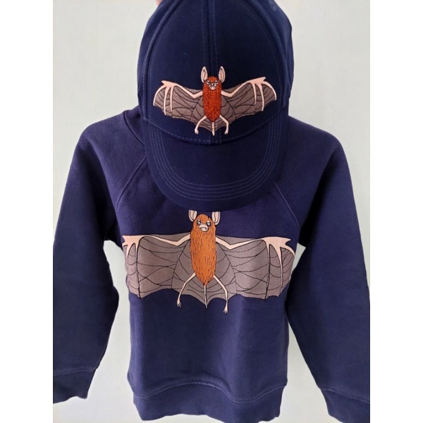 Preloved mini rodini sweater + cap