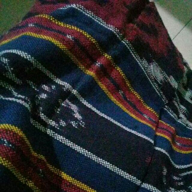 Dress Batik Tenun Atbm (alat Tenun Bukan Mesin)