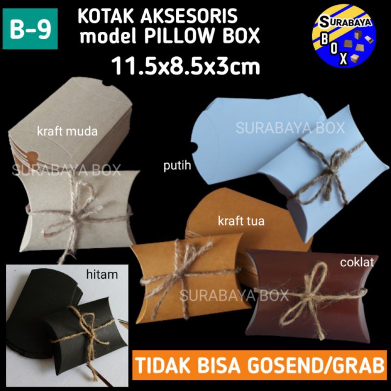

Isi 36 KOTAK AKSESORIS B9 TEMPAT SOUVENIR PILLOW BOX KARDUS BUNGKUS KADO