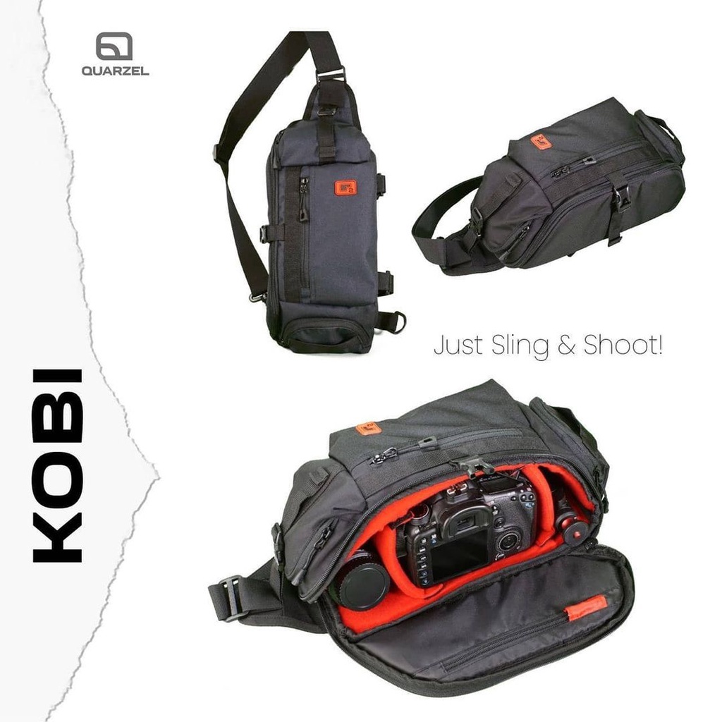 Tas kamera sling backpack Quarzel Kobi