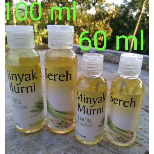 Cintronella Oil - Minyak Sereh Wangi 100ml Alami