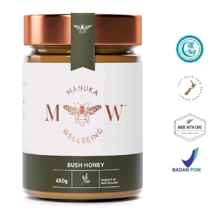 

Manuka Wellbeing Multifloral 450g