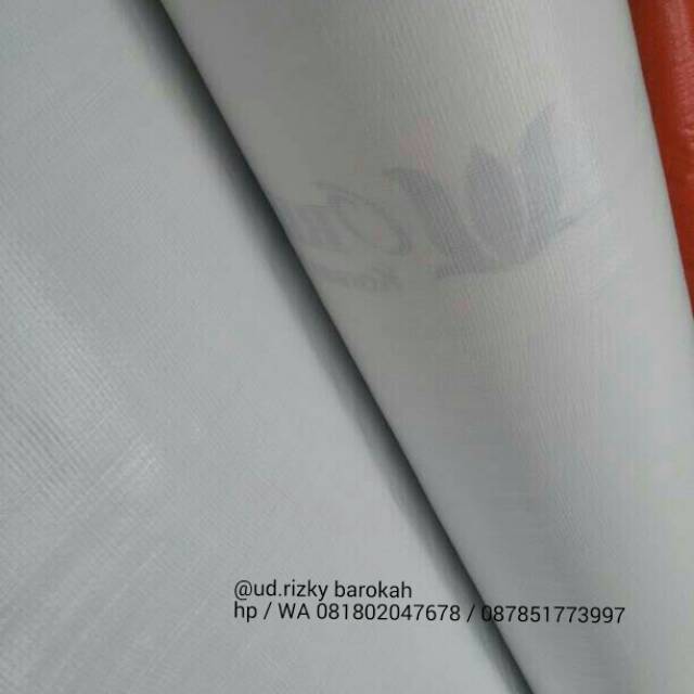 Terpal plastik putih