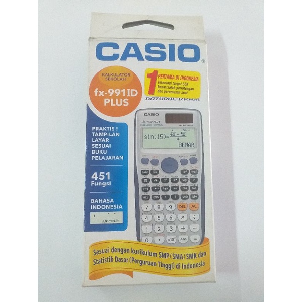 

kalkulator casio fx-991 ID PLUS & Fx-991MS