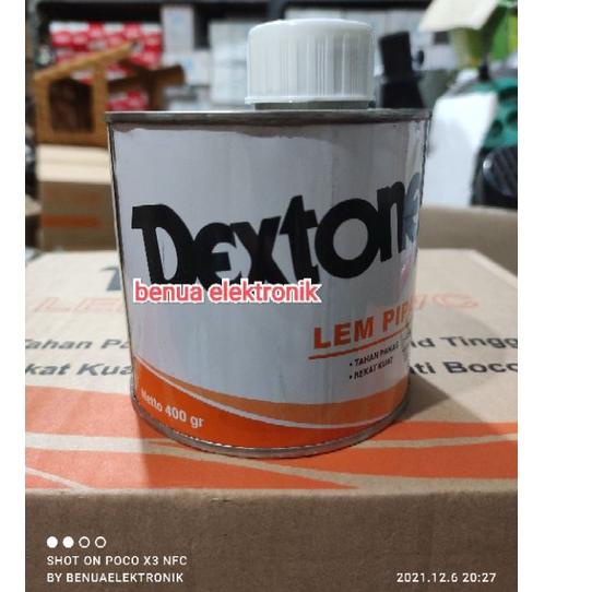 

Hot Sale dextone lem pipa pvc kaleng 400 gr