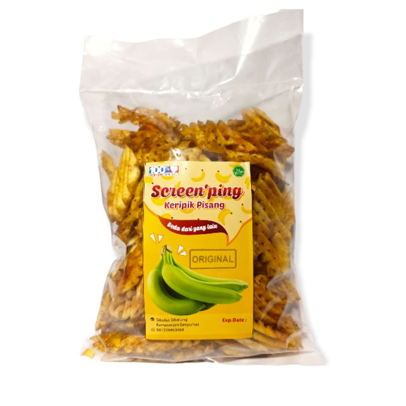 

Keripik Pisang beda dari yang lain Rasa Original // "Screen'Ping" // Snack Favorit // Makanan Ringan.