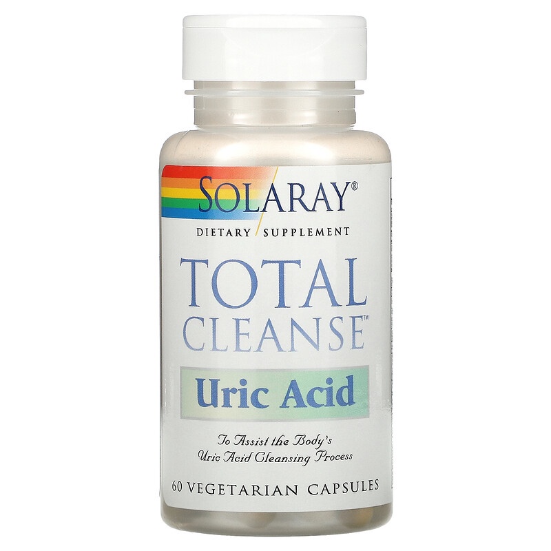 Solaray Total Cleanse Uric Acid 60 Veg Solaray Uric Acid Asam Urat USA