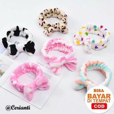 BANDANA MANDI HEADBAND BANDO PITA KUPING