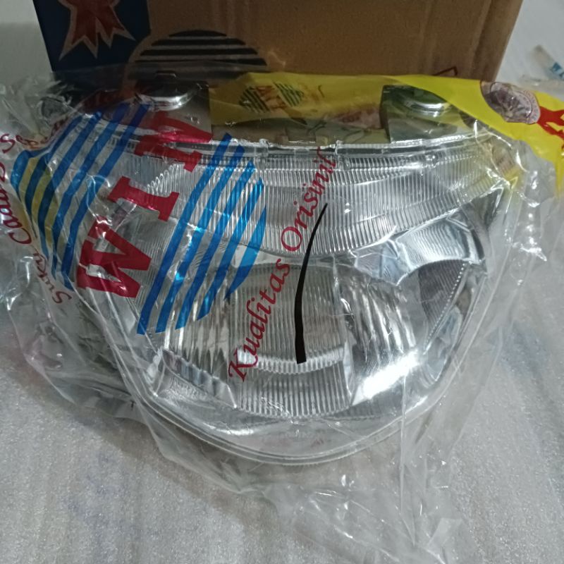 REFLEKTOR LAMPU DEPAN MIO J IMITASI WIN