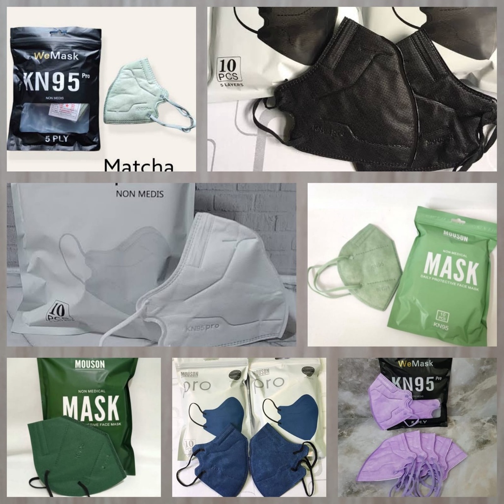 [TIDAK BISA PILIH WARNA / ACAK SESUAI STOK YANG ADA ] MASKER KN 95 ONE CARE PRO ISI 10 PCS MASKER ME