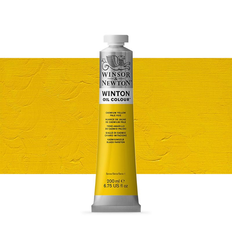 

CAT MINYAK WINTON OIL COLOUR 200 ML CADMIUM YELLOW PALE HUE WINSOR & NEWTON