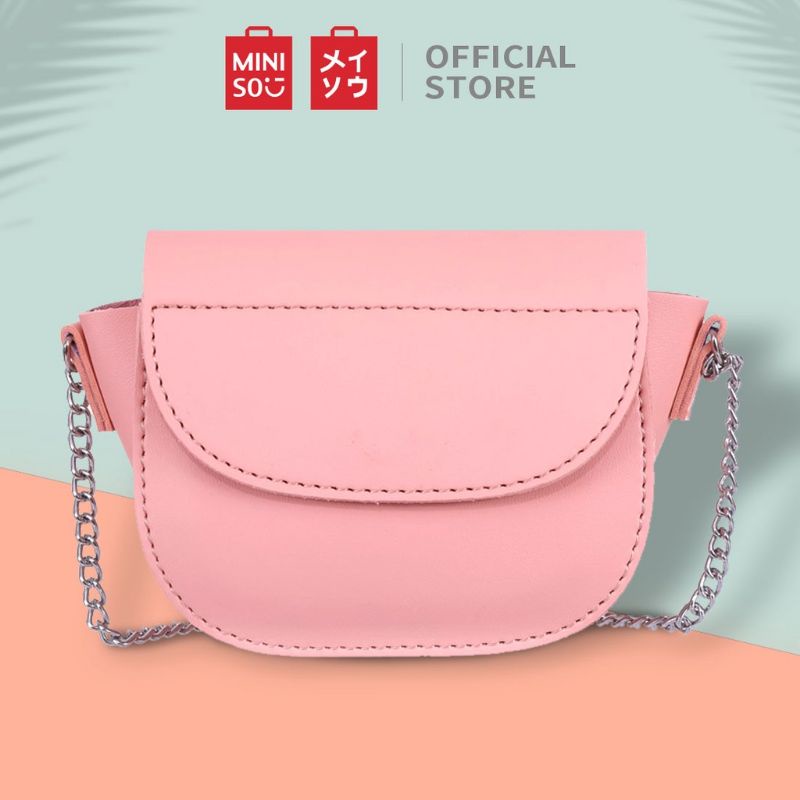MINISO Mini Lipstick Bag Tas Selempang - Tas Rantai Wanita miniso - Tas Rantai
