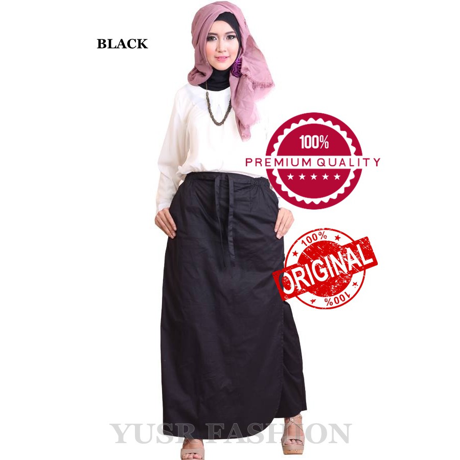 Rocella Rania Rok Celana Muslimah | Rok Celana Katun Dewasa | Rok Celana Muslimah Katun