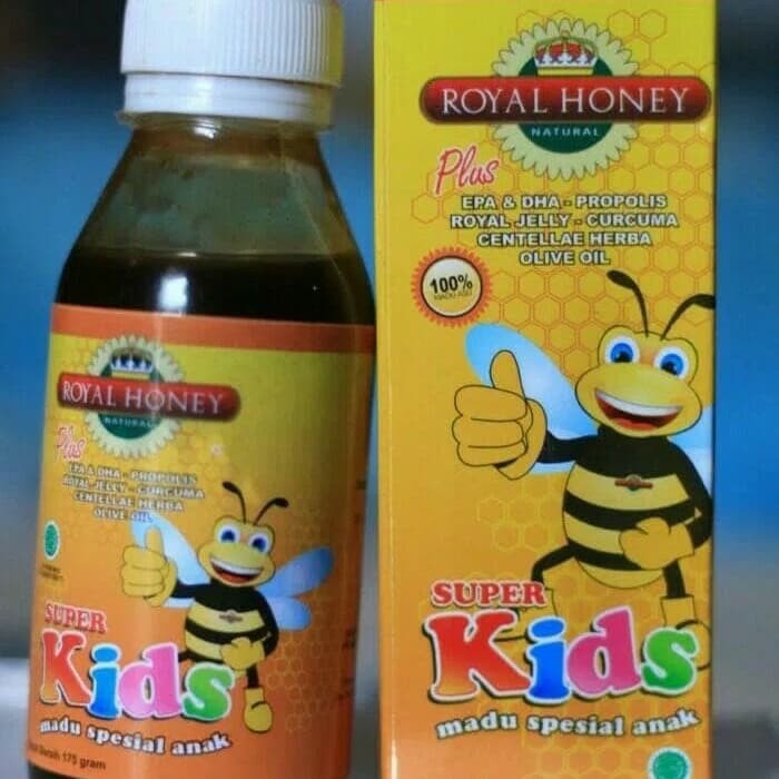 

Natural Honey Super Kids 175 gr - Madu Spesial Panambah nafsu makan Anak