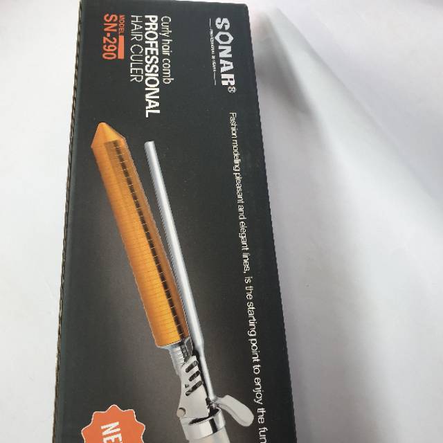 CATOK RAMBUT CURLY SONAR CATOKAN KRITING  SN 290 ALAT KLINTONG IRON DAN CURLER KERITING RAMBUT MURAH