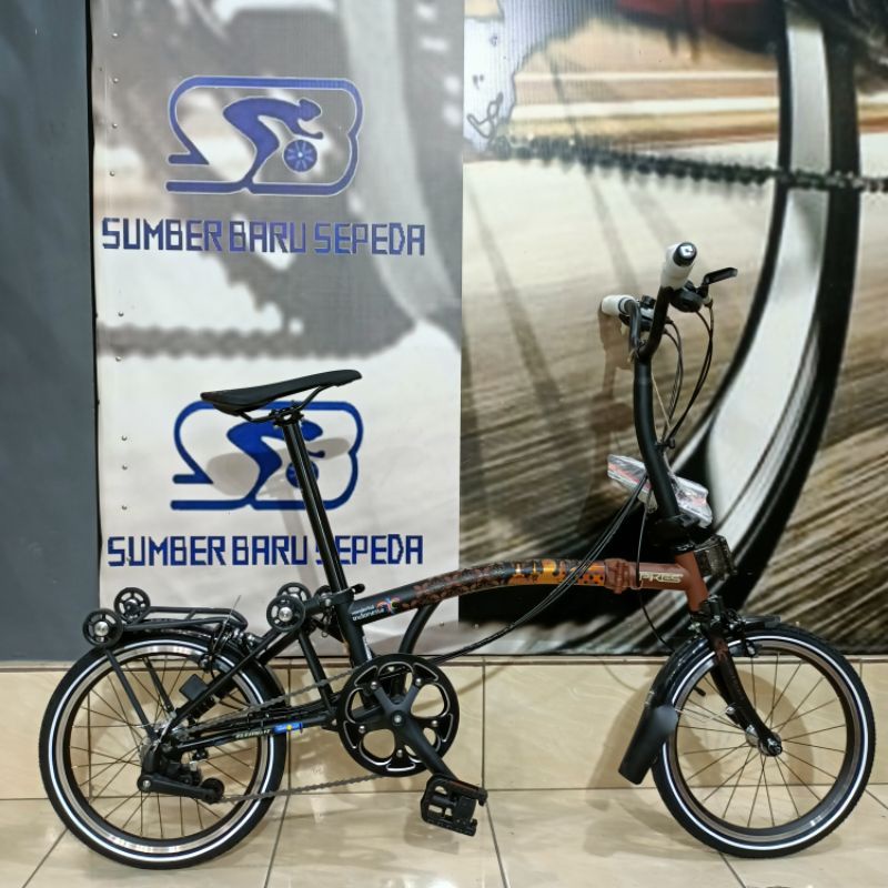 Sepeda Lipat Element Pikes Gen 2 Central Java Edisi Wonderful Indonesia Jawa Nusantara