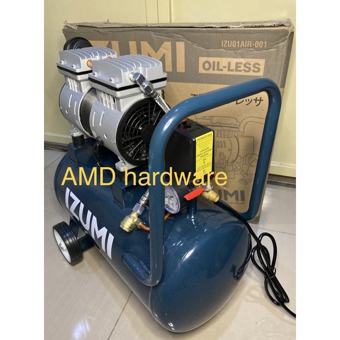 Mesin Compressor oilless/kompresor oilless angin 3/4 HP 24Liter Artix