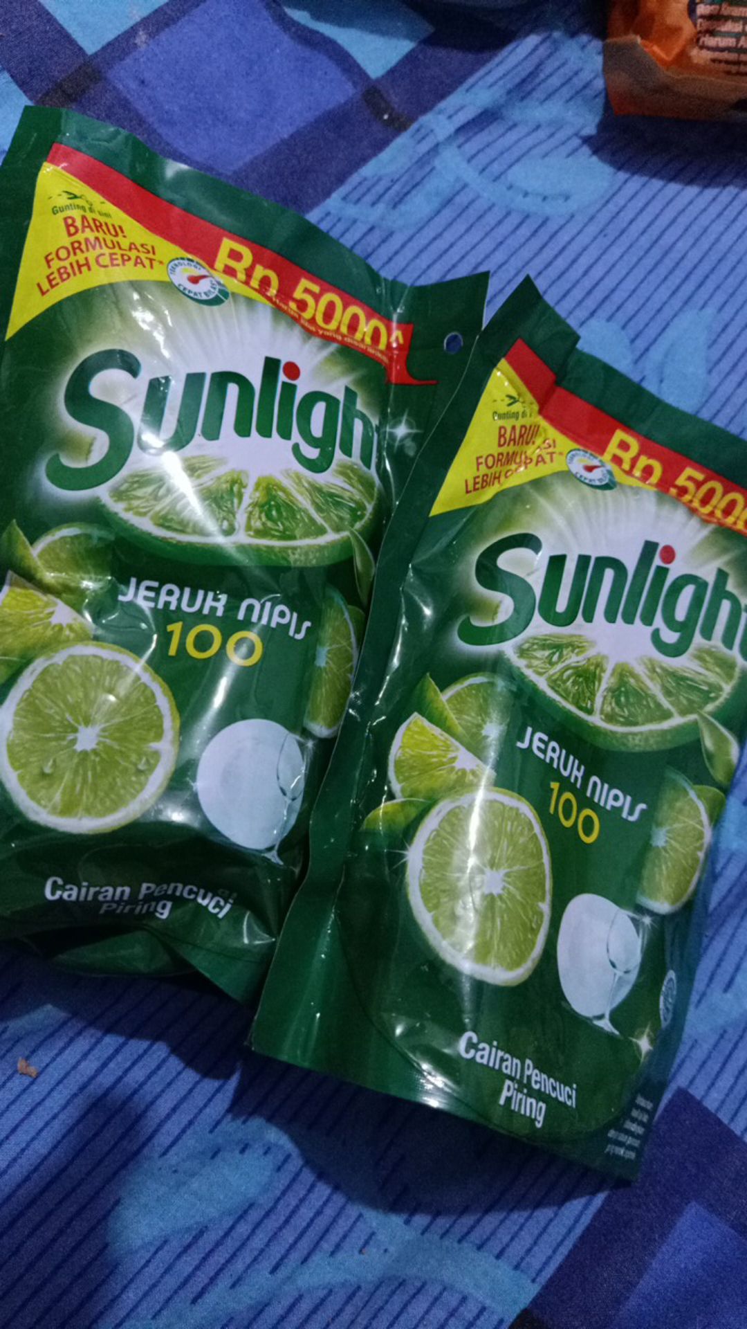 Sunlight Sabun Cuci Pencuci Piring Cair Jeruk Nipis Lime 210ml