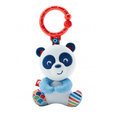 Mainan Bayi Pegangan Cermin FISHER PRICE RATTLE PANDA &amp; MONKEY MIRROR - Mainan Pegangan Bayi Cermin Karakter Panda &amp; Monyet Lucu